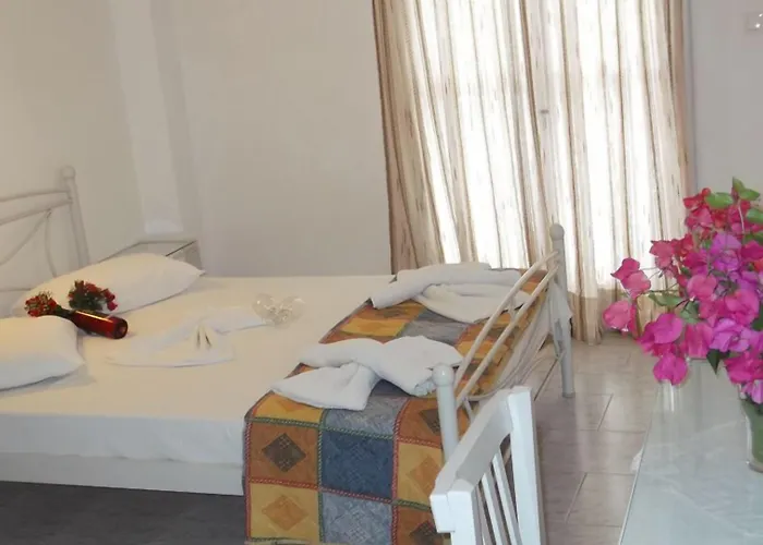 Villa Markos Lägenhetshotell Perissa (Santorini)