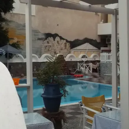 Villa Markos Lägenhetshotell Perissa (Santorini)