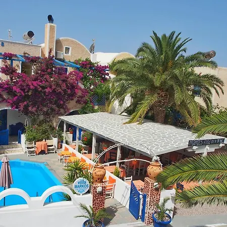 Villa Markos Lägenhetshotell Perissa (Santorini)